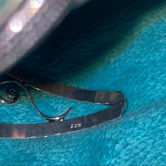 Tibetan Turquoise + Tourmaline gem cluster statement cuff - Picture 7 of 7